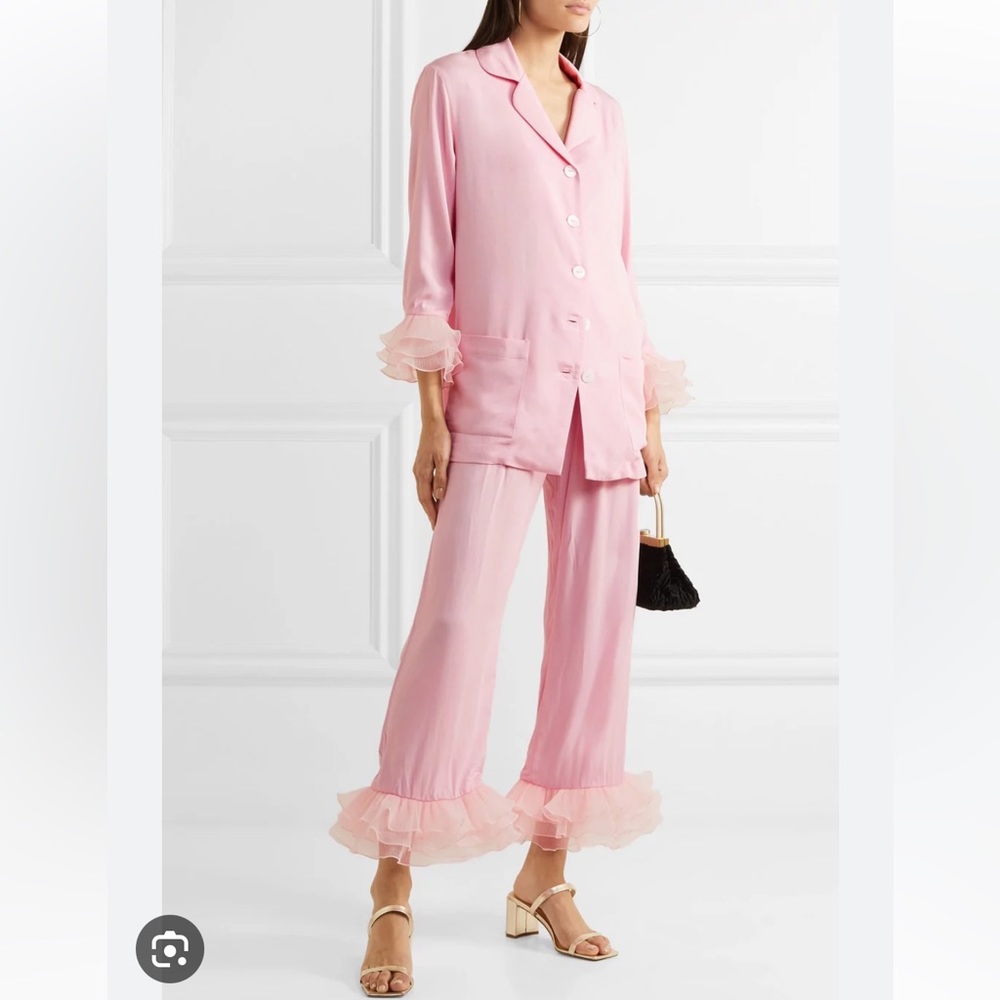 Sleeper Set Arlekino Chiffon Ruffled Top and Bottom